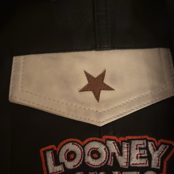 Looney Tunes X Unique Vintage Yosemite Sam "Back Off" Trucker Jacket - Picture 12 of 12